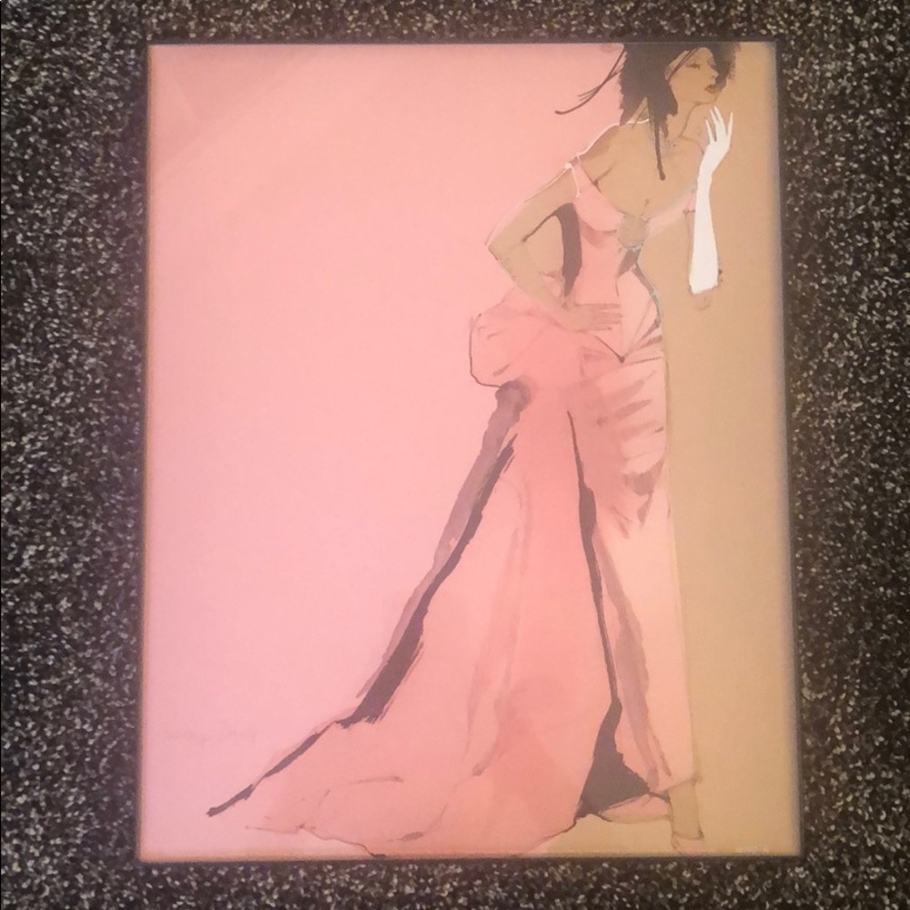 Ashley David Fashion illustration Wall Picture